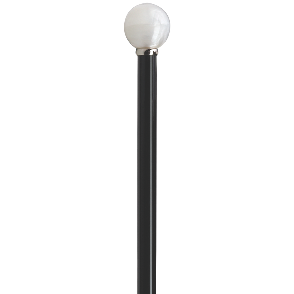 Pearl Ball Walking Stick - Harvy Canes