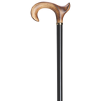 Anatomic Derby Cane Scorched Maple - Left or Right Hand