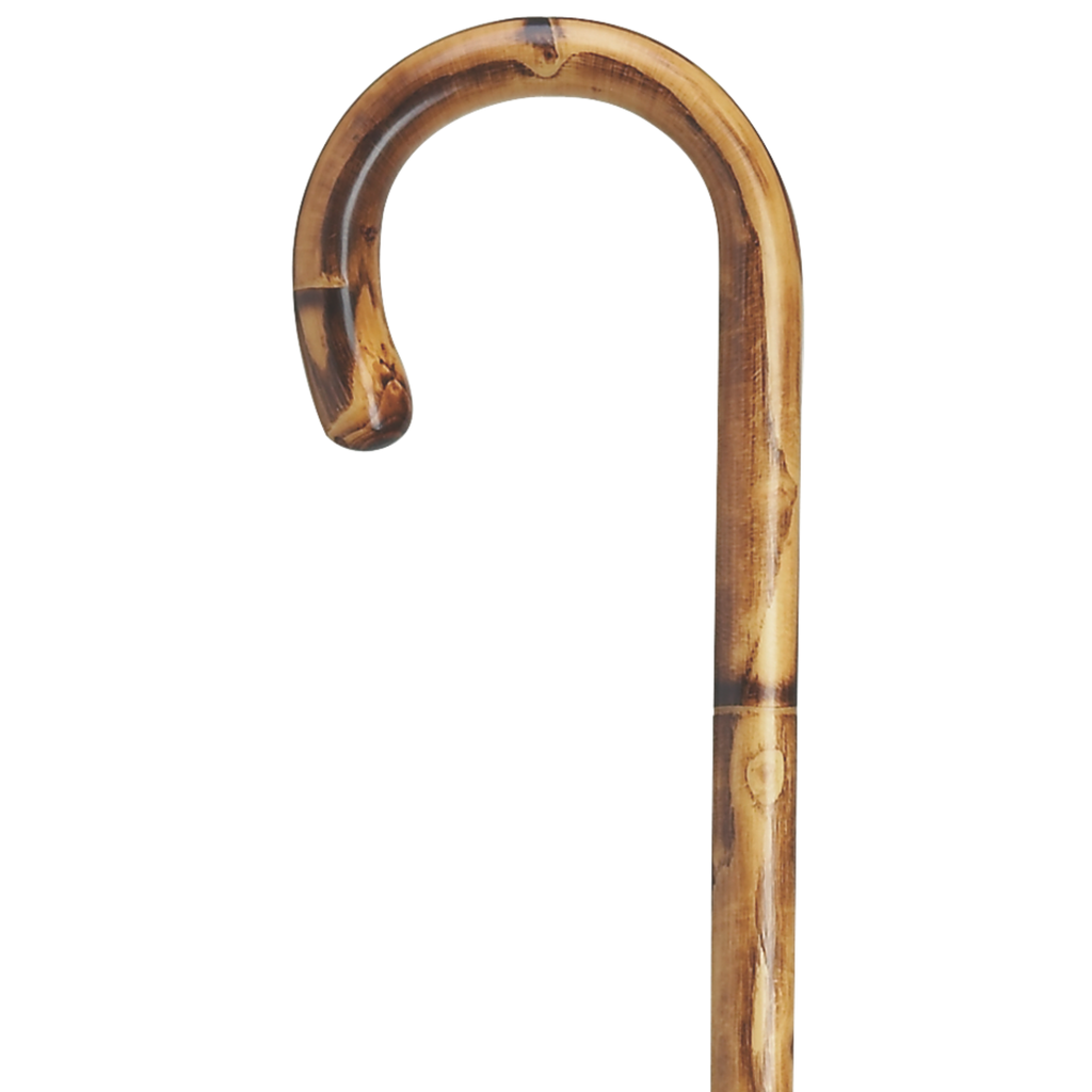 Crook Cane Stepped & Scorched Petite-Harvy Canes