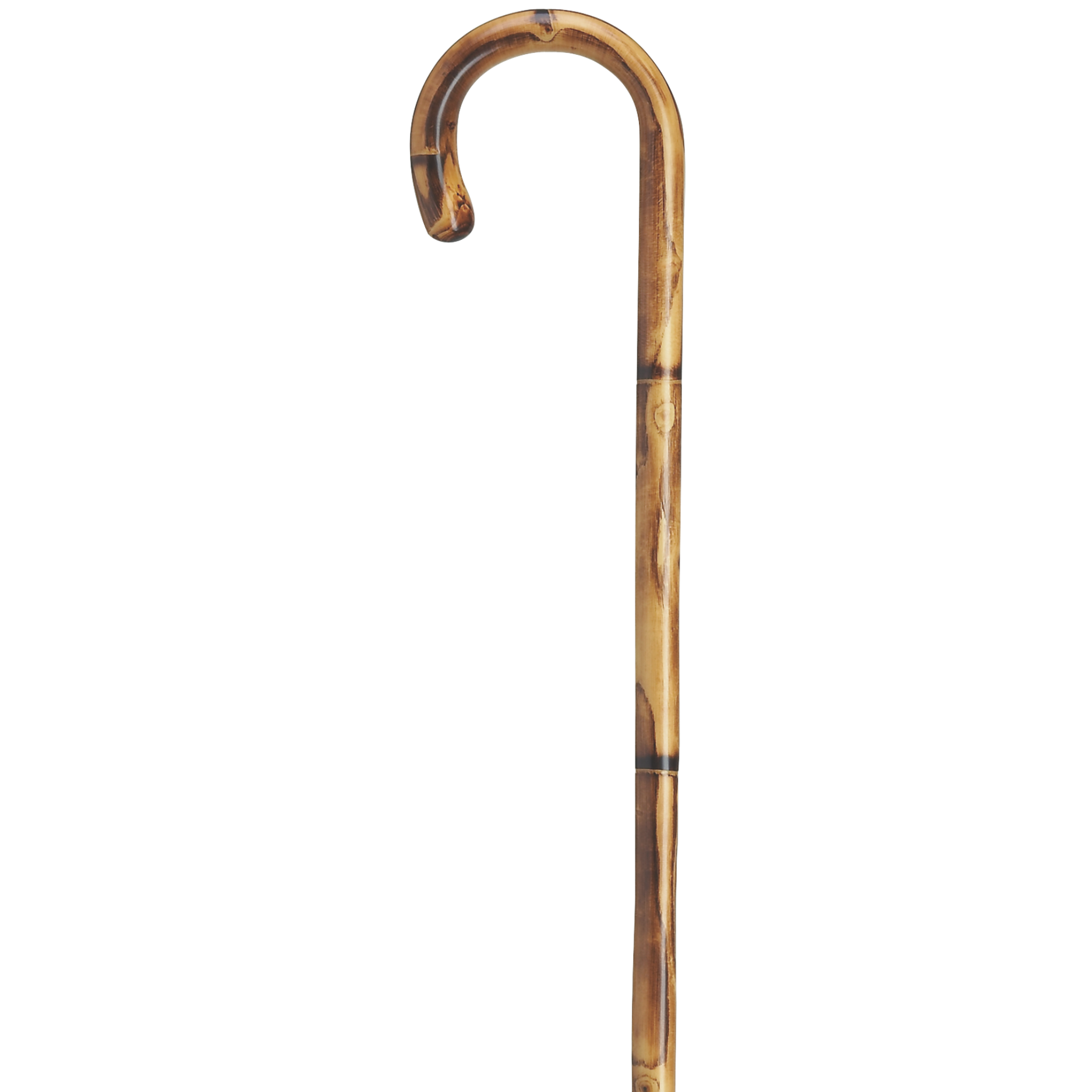 Crook Cane Stepped & Scorched Petite-Harvy Canes