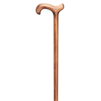 Derby Scorched Walking Cane-Ramin Wood