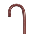 Laminated 1" Round Nose Crook Mahogany