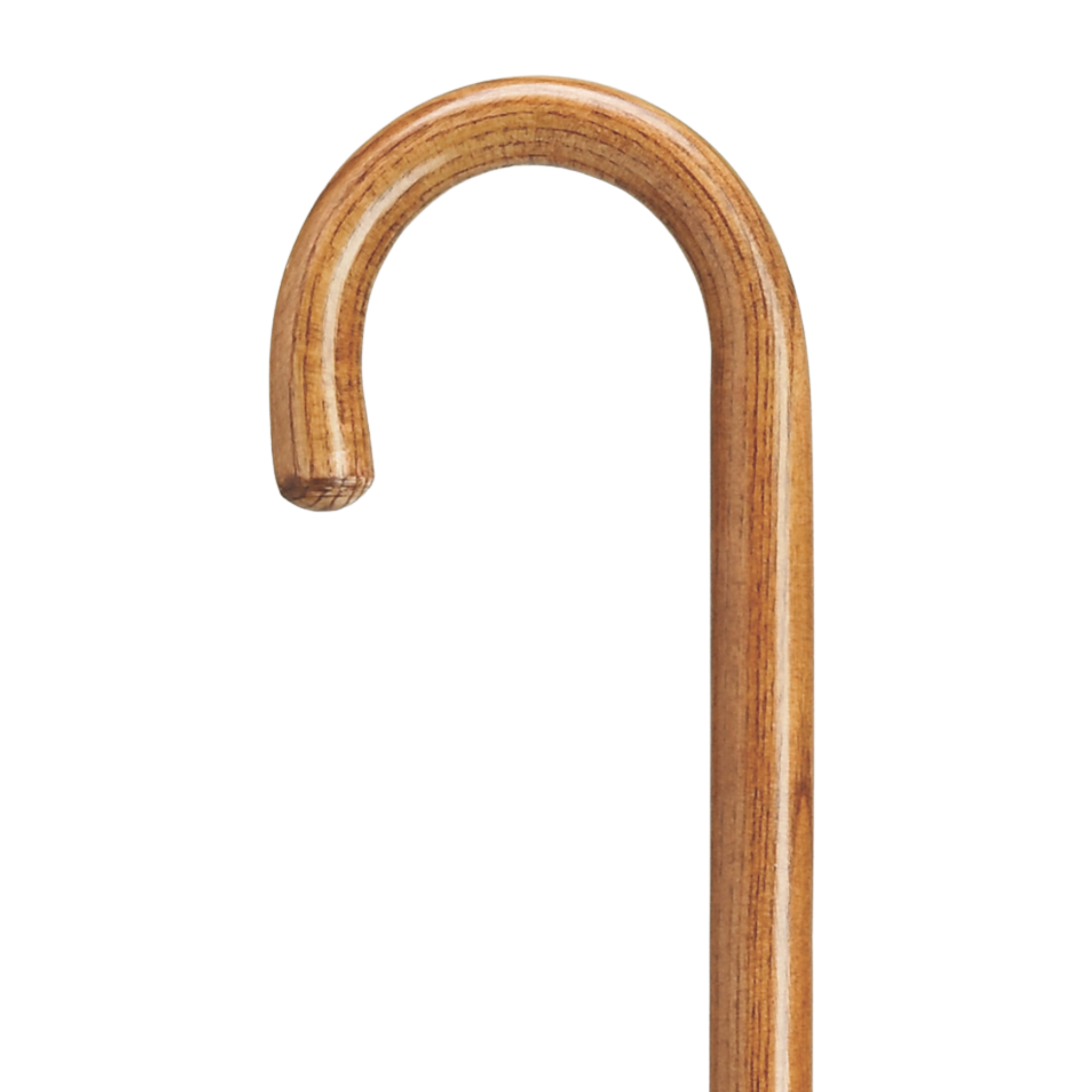 Round Nose Crook Cane - 1 inch