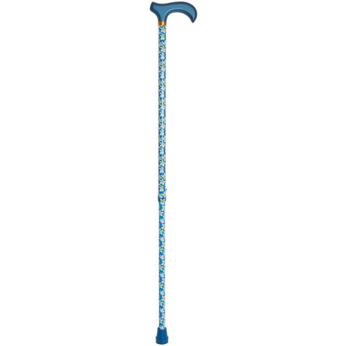 Aluminum Adjustable Derby Prints-Blue Frangipani