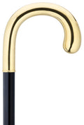 Men's 14K Solid Gold "Bulb Nose" Crook Handle