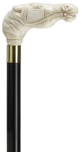 Imported Horse Head With Bridle Fritz Handle