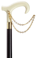 Derby Cane With Gold Chain-Petite