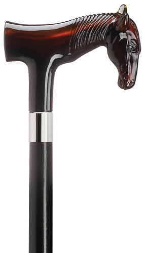 Horse Head Fritz Cane- Four Styles Available
