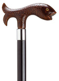 Decorative European Fish Derby Shape Handle