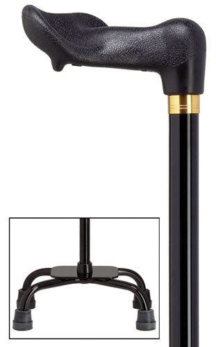 Palm Grip Quad Cane