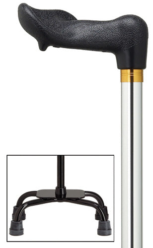 Palm Grip Quad Cane